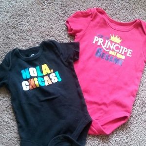 Espanol onesies.